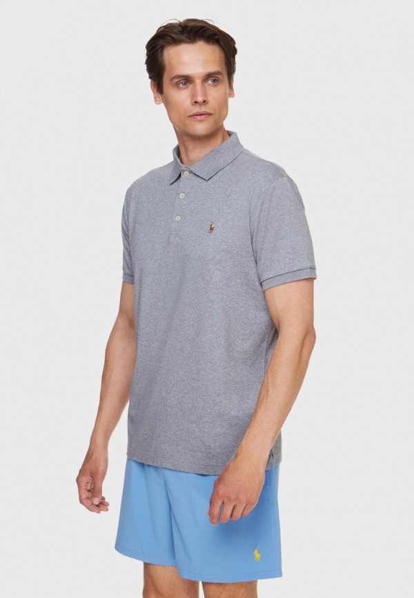 

Поло Polo Ralph Lauren, Серый, Polo Ralph Lauren MP002XM1RH8N