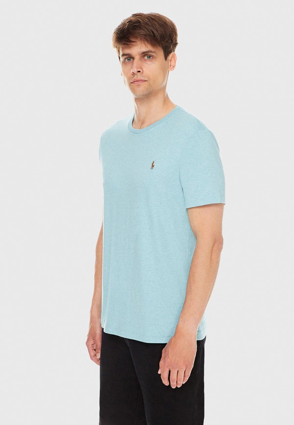 

Футболка Polo Ralph Lauren, Голубой, Polo Ralph Lauren MP002XM1RH91