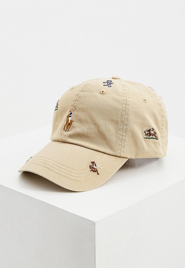

Бейсболка Polo Ralph Lauren, Бежевый, Polo Ralph Lauren MP002XM1RHWR