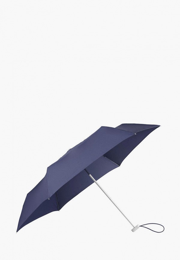 Зонт складной Samsonite цвет синий  Фото 2