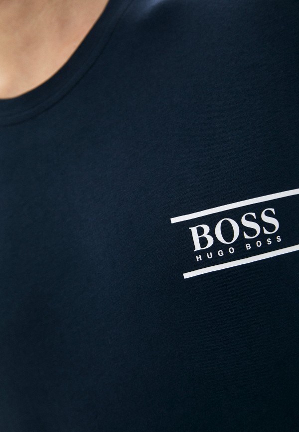 

Футболка Boss, Синий, T-Shirt RN 24