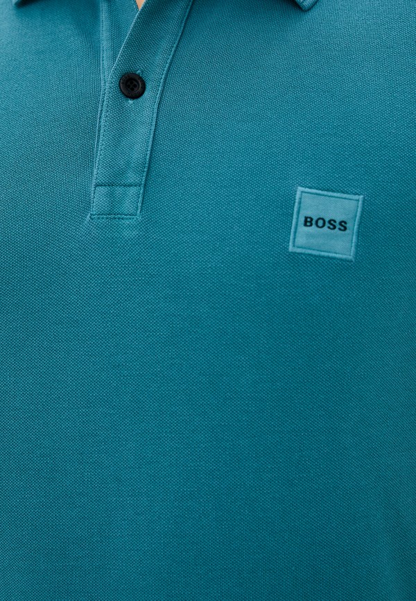

Поло Boss, Бирюзовый, Prime 1
