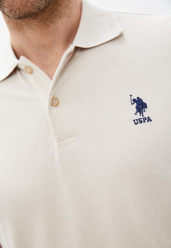 

Поло U.S. Polo Assn., Бежевый