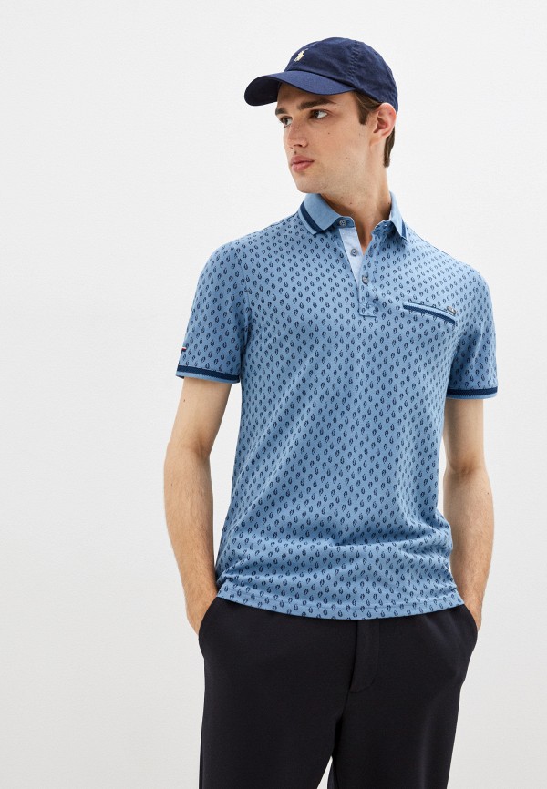 

Поло U.S. Polo Assn., Голубой