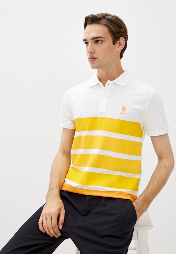

Поло U.S. Polo Assn., Белый