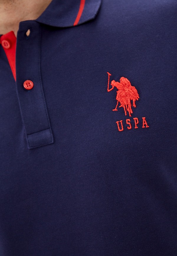 

Поло U.S. Polo Assn., Синий