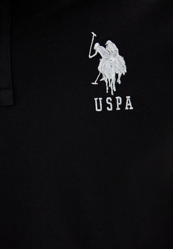 

Поло U.S. Polo Assn., Черный