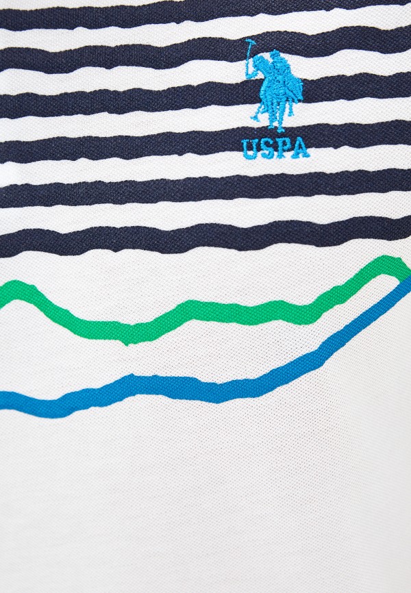 

Поло U.S. Polo Assn., Белый
