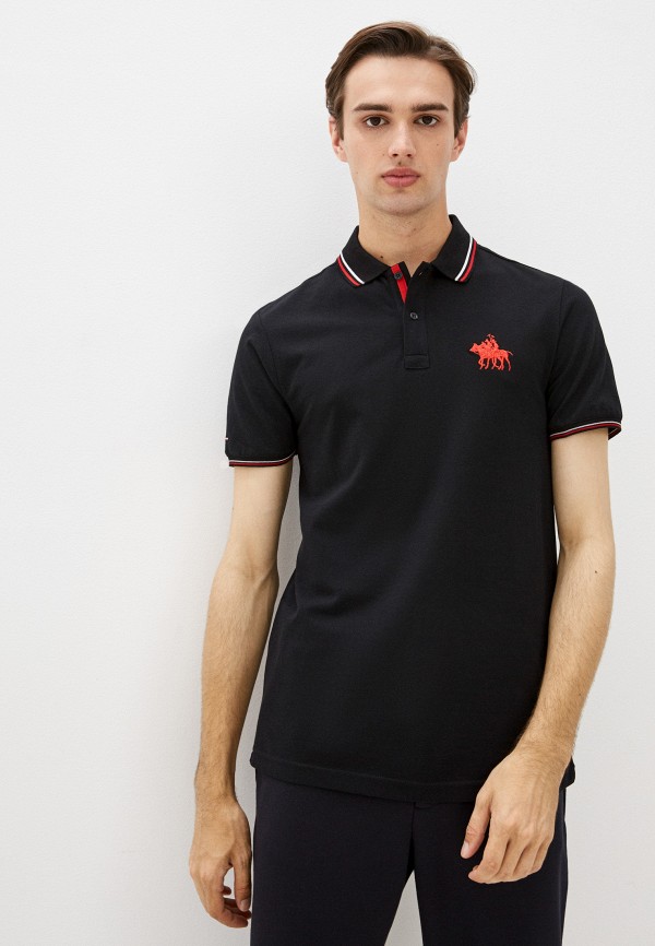 

Поло U.S. Polo Assn., Черный