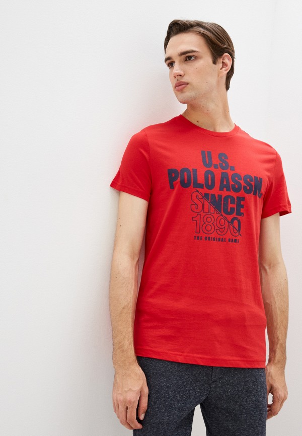 

Футболка U.S. Polo Assn., Красный