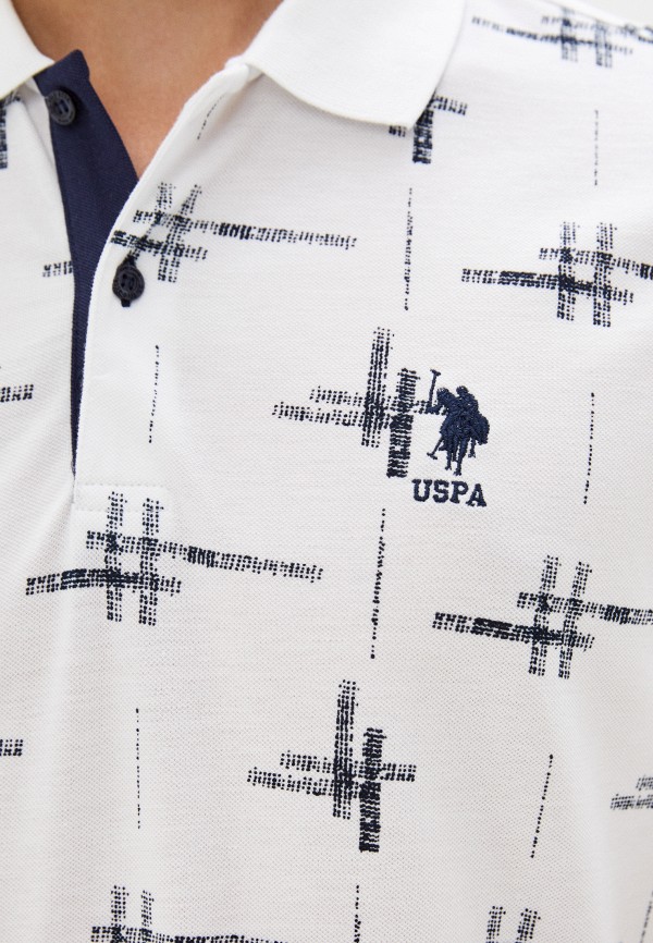 

Поло U.S. Polo Assn., Белый