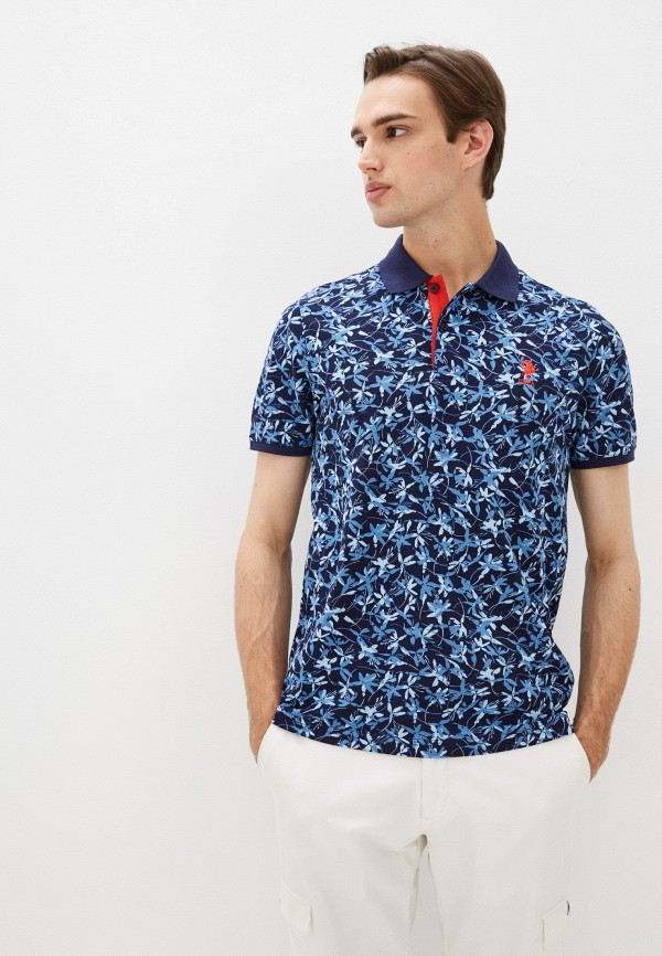 

Поло U.S. Polo Assn., Синий