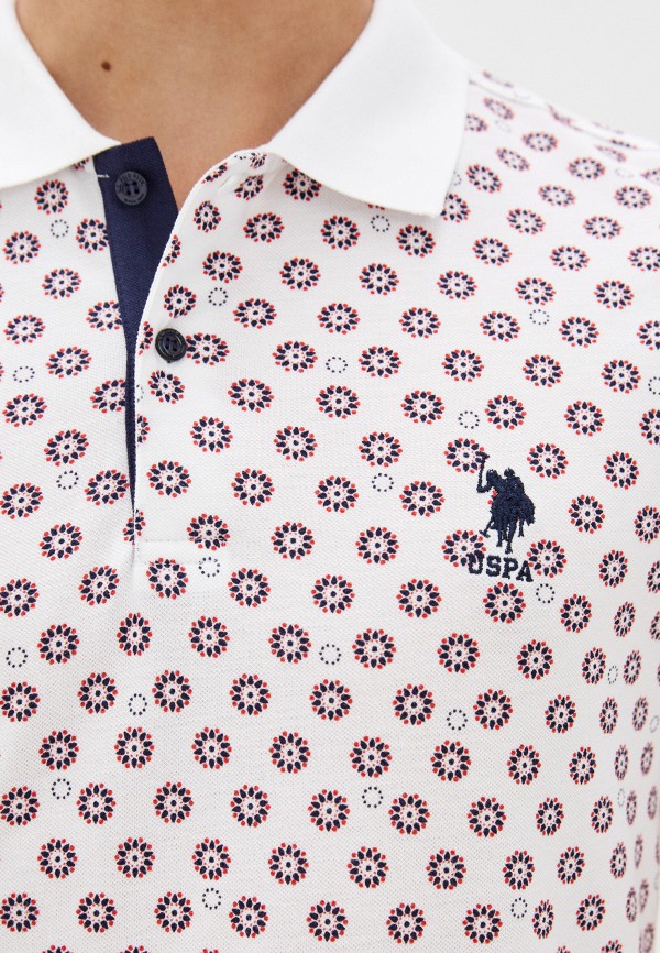 

Поло U.S. Polo Assn., Белый