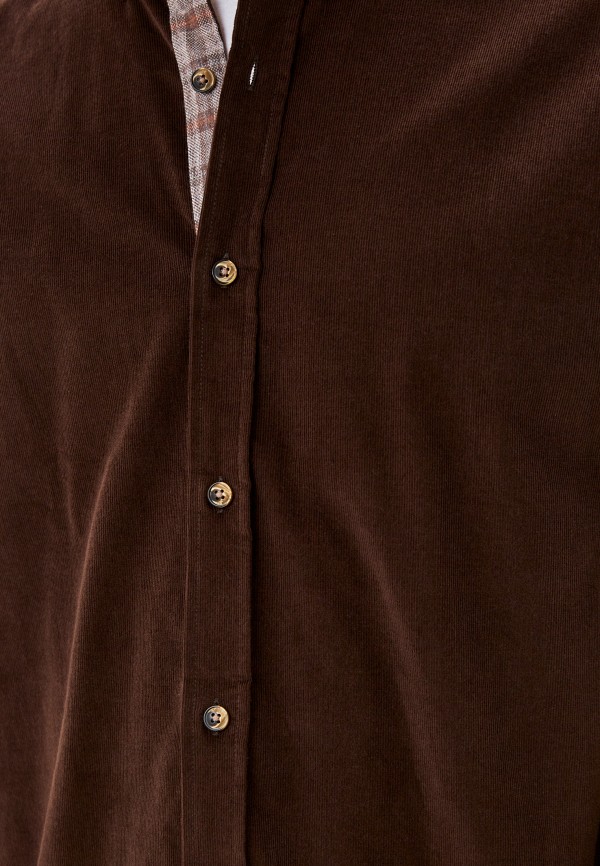 Рубашка Mossmore коричневый, размер 54, фото 4