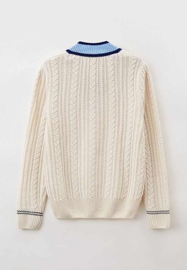 Пуловер Lacoste цвет белый  Фото 2