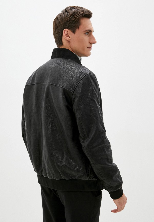 Куртка кожаная Al Franco цвет черный  Фото 3