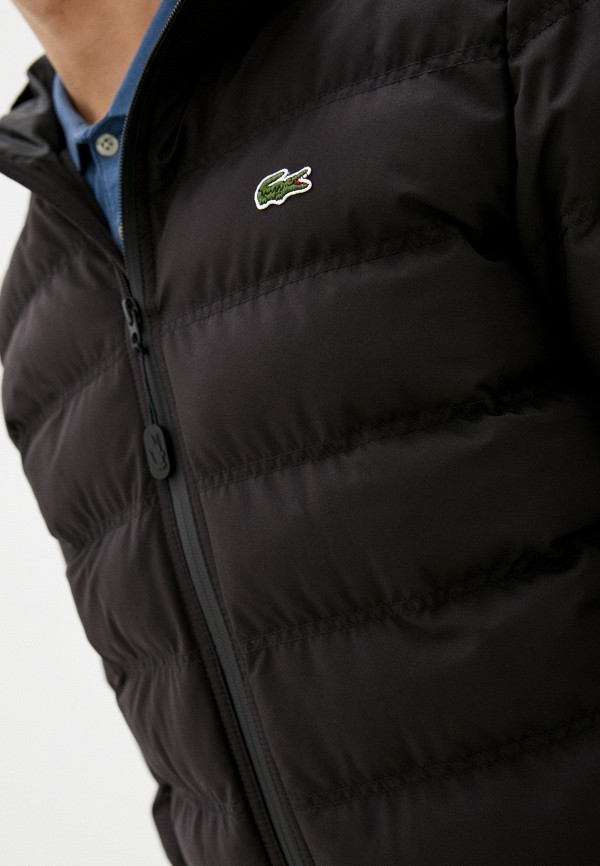 Куртка утепленная Lacoste цвет черный  Фото 5