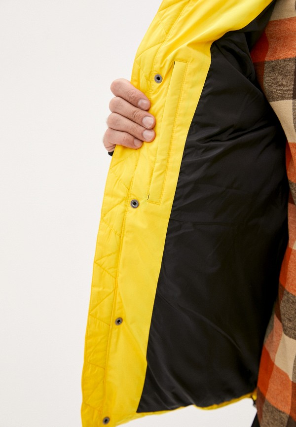 Куртка утепленная Marco Di Radi цвет желтый  Фото 4