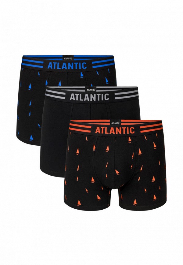 

Трусы 3 шт. Atlantic, Черный, Atlantic MP002XM1RKYT