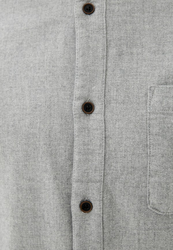 Рубашка Zolla цвет серый  Фото 4