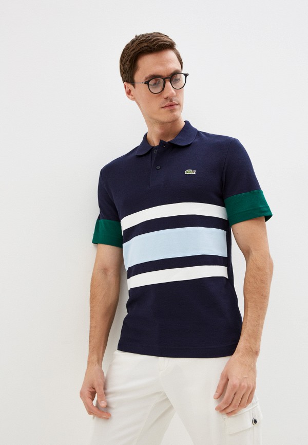

Поло Lacoste, Синий