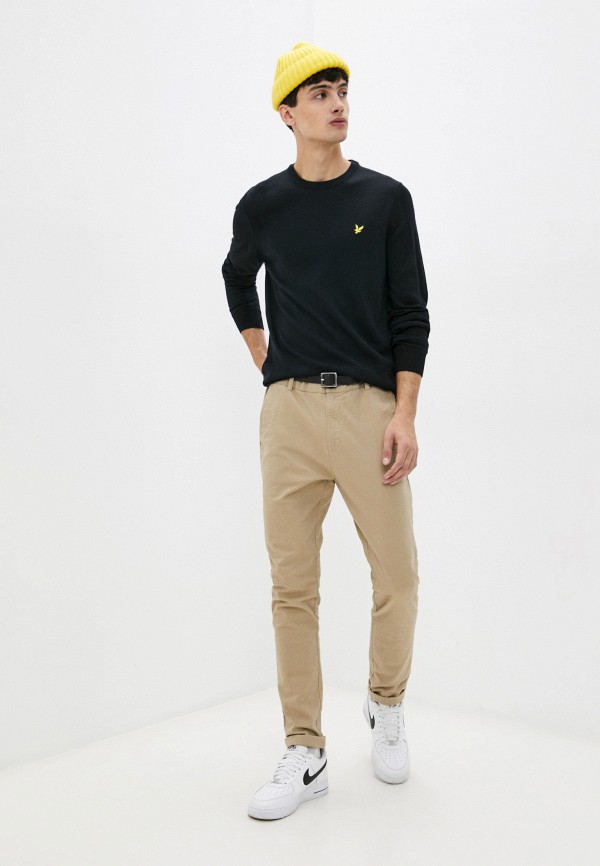 

Джемпер Lyle & Scott, Черный, Golf Crew Neck Pullover
