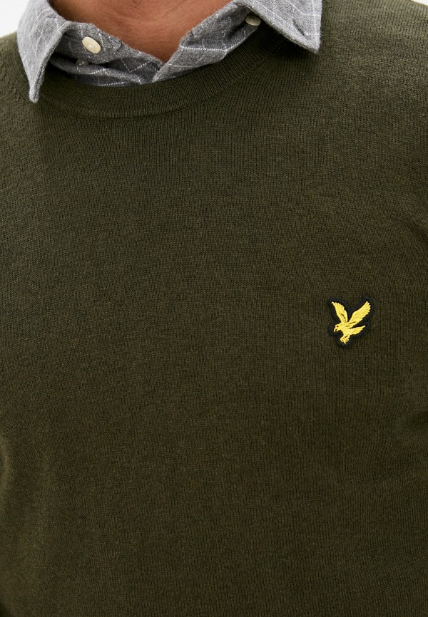 

Джемпер Lyle & Scott, Хаки, Crew Neck Cotton Merino Jumper
