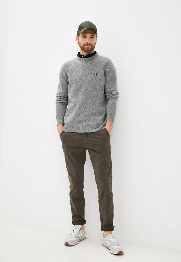 

Джемпер Lyle & Scott, Серый, Crew Neck Lambswool Blend Jumper