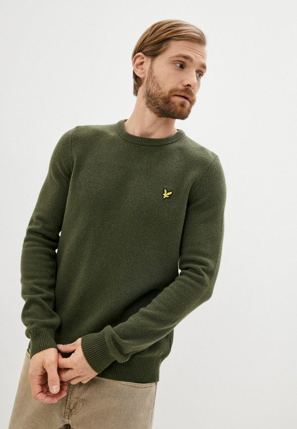 

Джемпер Lyle & Scott, Хаки, Crew Neck Lambswool Blend Jumper