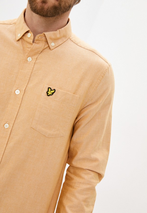 

Рубашка Lyle & Scott, Бежевый, Regular Fit Light Weight Oxford Shirt