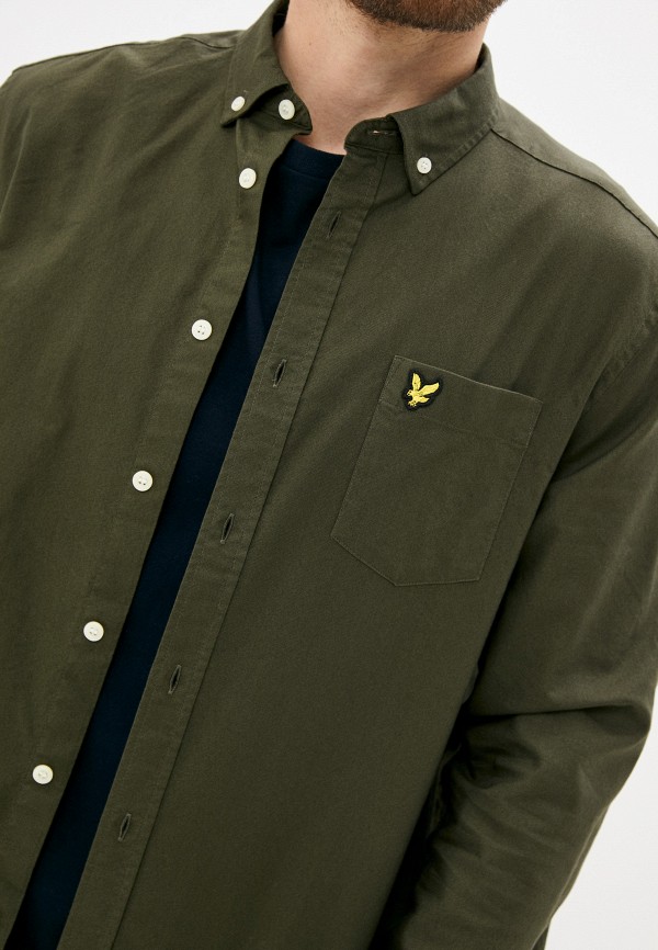 

Рубашка Lyle & Scott, Хаки, Regular Fit Light Weight Oxford Shirt