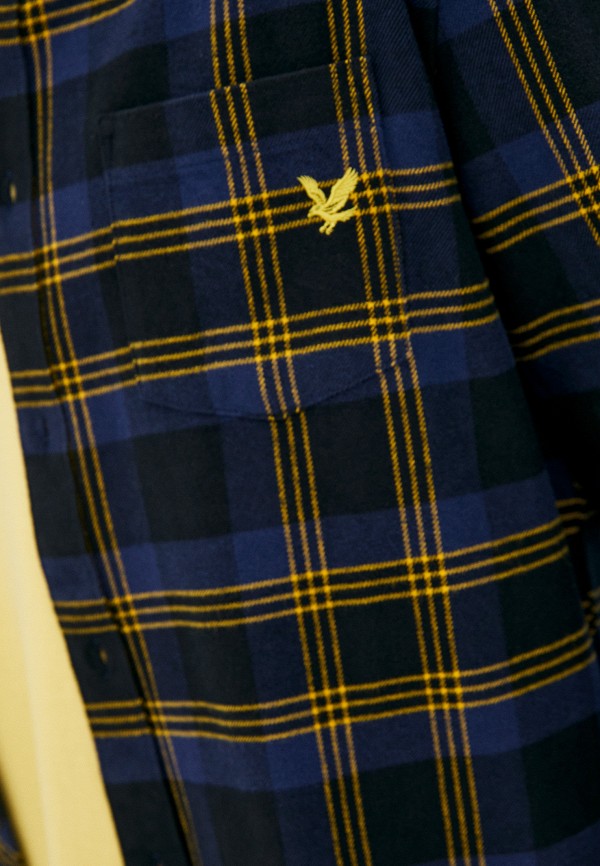 

Рубашка Lyle & Scott, Синий, Brushed Check Shirt