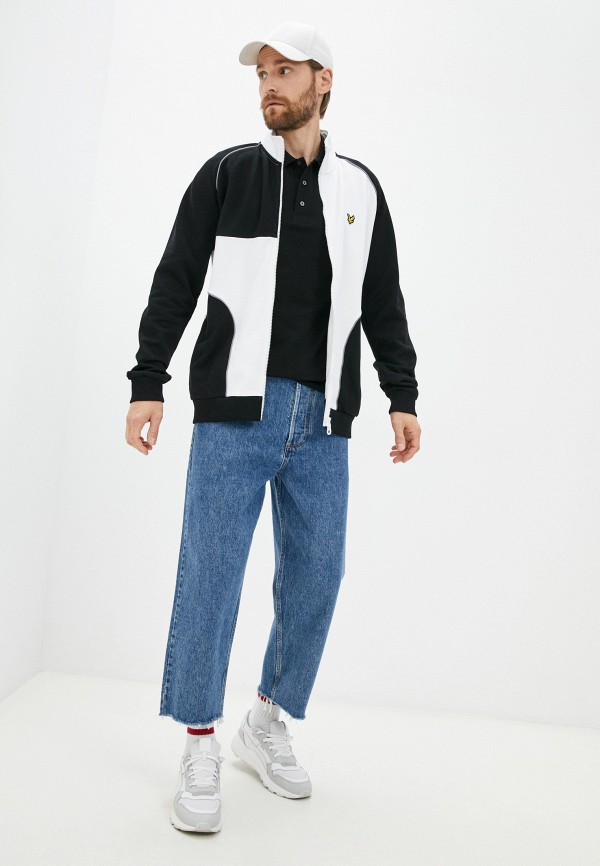 

Олимпийка Lyle & Scott, Белый, Contrast Panel Zip Through