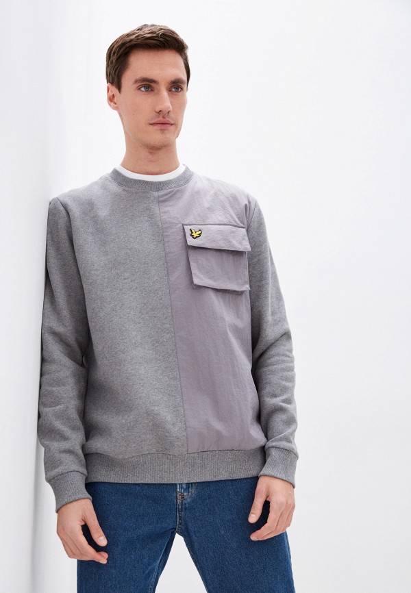 

Свитшот Lyle & Scott, Серый, Tech Pocket Sweatshirt