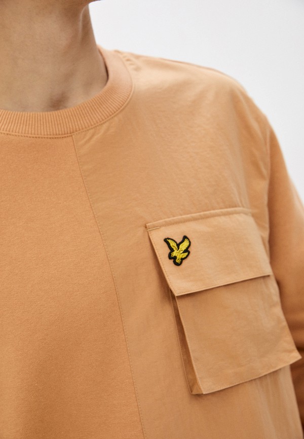 

Свитшот Lyle & Scott, Бежевый, Tech Pocket Sweatshirt