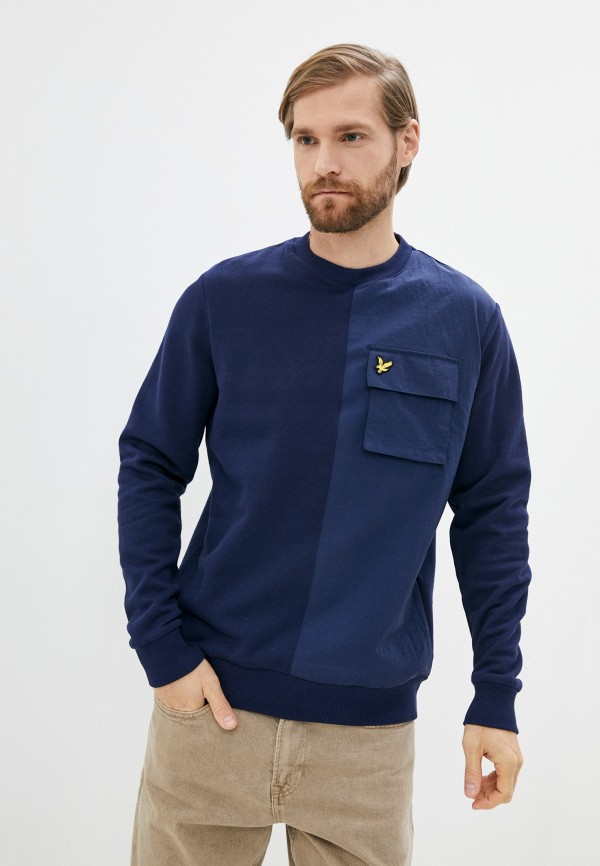 

Свитшот Lyle & Scott, Синий, Tech Pocket Sweatshirt
