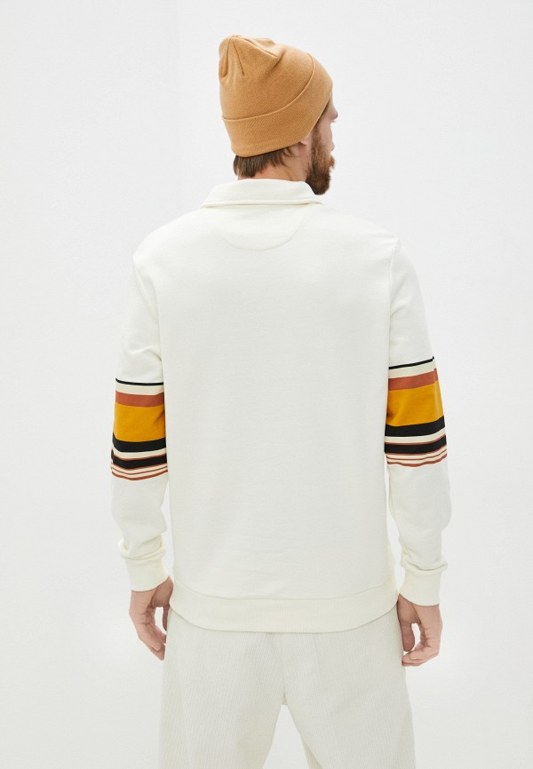 

Свитшот Lyle & Scott, Бежевый, Collared Stripe Panel Sweatshirt