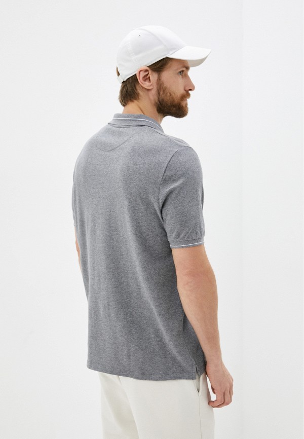 

Поло Lyle & Scott, Серый, Branded Ringer Polo