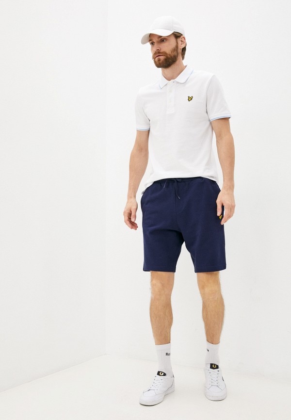 Шорты спортивные Lyle & Scott цвет синий  Фото 2