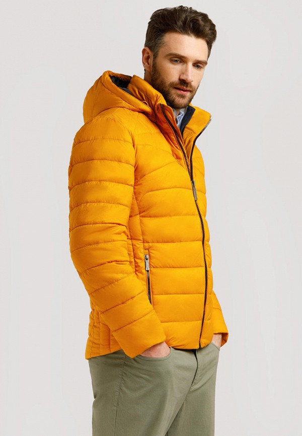 Куртка утепленная Finn Flare цвет оранжевый  Фото 4