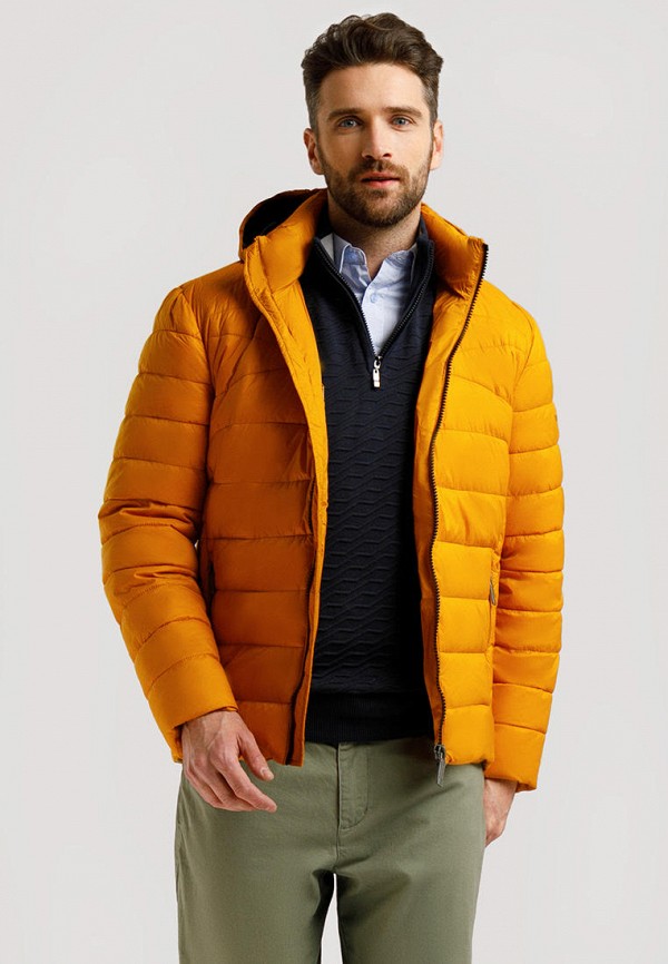 Куртка утепленная Finn Flare цвет оранжевый  Фото 5