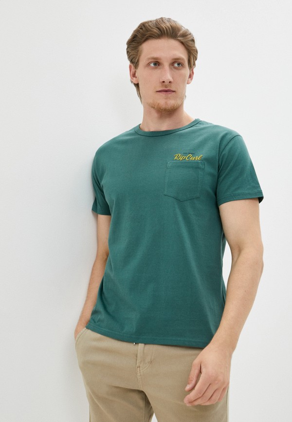 

Футболка Rip Curl, Зеленый, ON DA GUN S/S TEE
