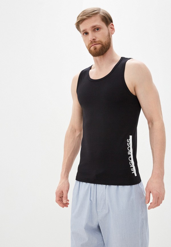 

Майка домашняя Boss, Черный, Tank Top Identity
