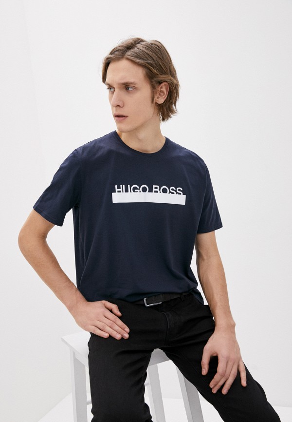 

Футболка домашняя Boss, Синий, Identity T-Shirt RN