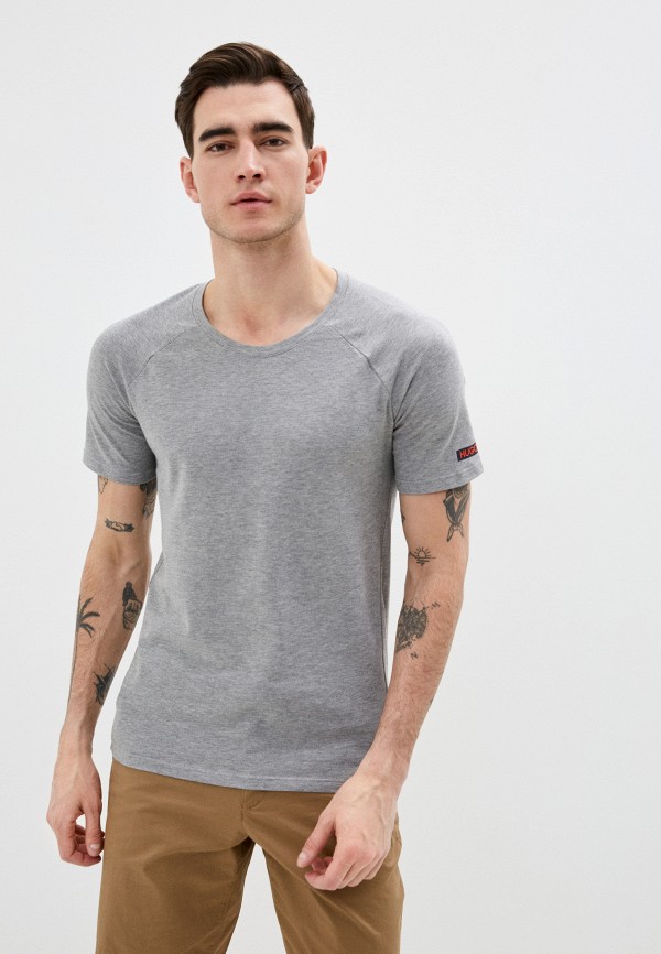 

Футболка Boss, Серый, T-Shirt RN Piqué