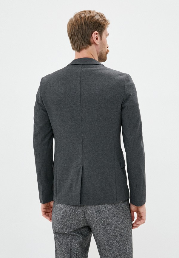Пиджак Hugo цвет серый  Фото 3
