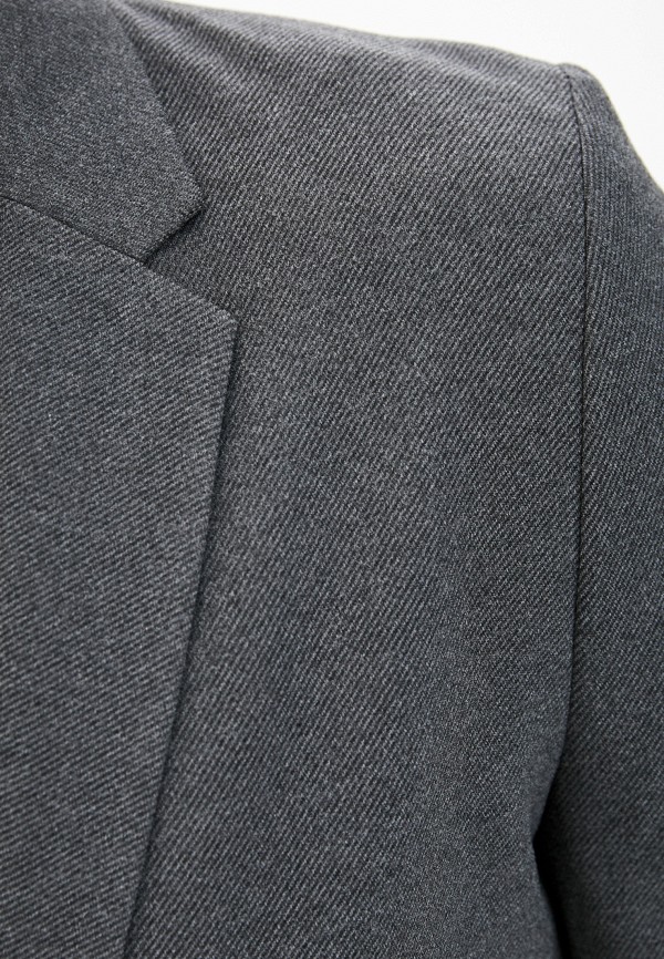 Пиджак Hugo цвет серый  Фото 4