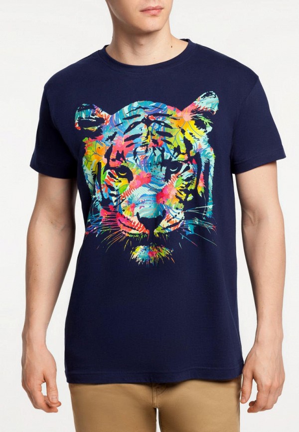 

Футболка Принтэссенция, Синий, Jungle Look
