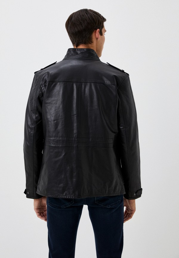 фото Куртка кожаная утепленная jorg weber