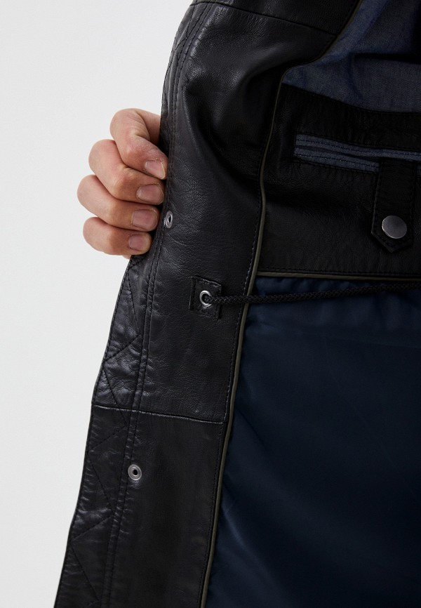 фото Куртка кожаная утепленная jorg weber